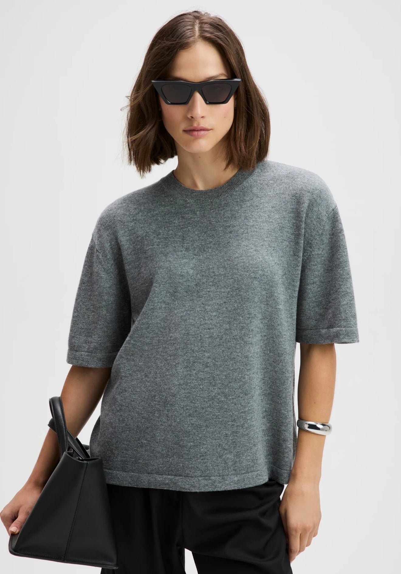 The Cashmere Oversized Tee 1