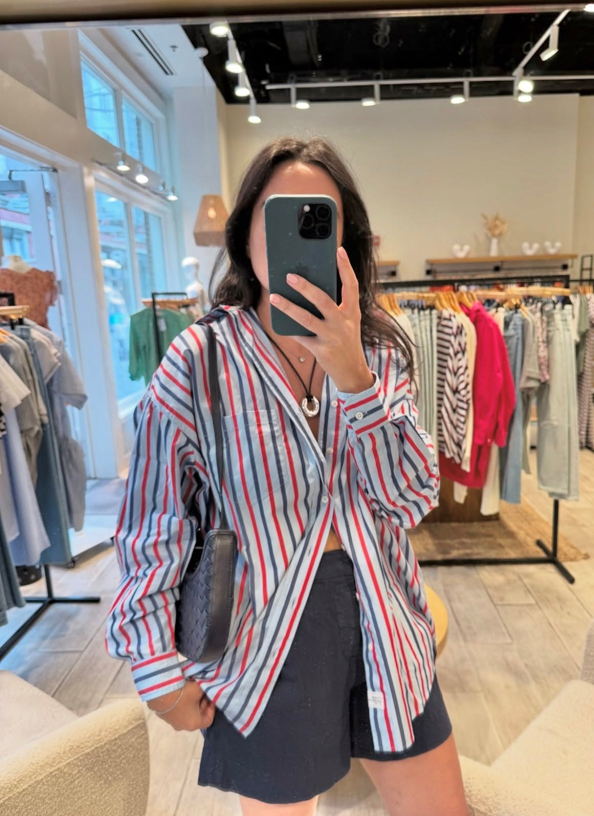 Shirley Oversized Button-Up Shirt 1