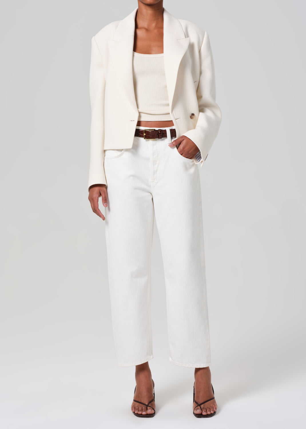Coren Cropped Blazer 5