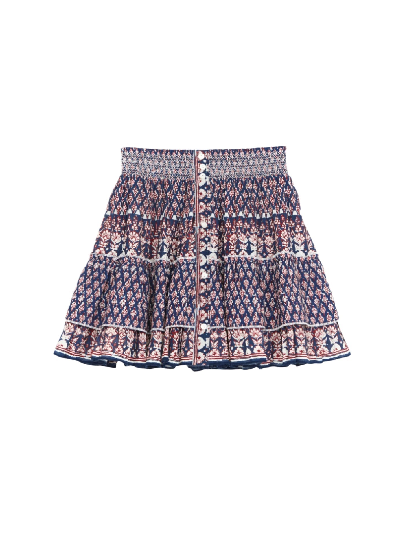 Mari Print Mini Skirt 1