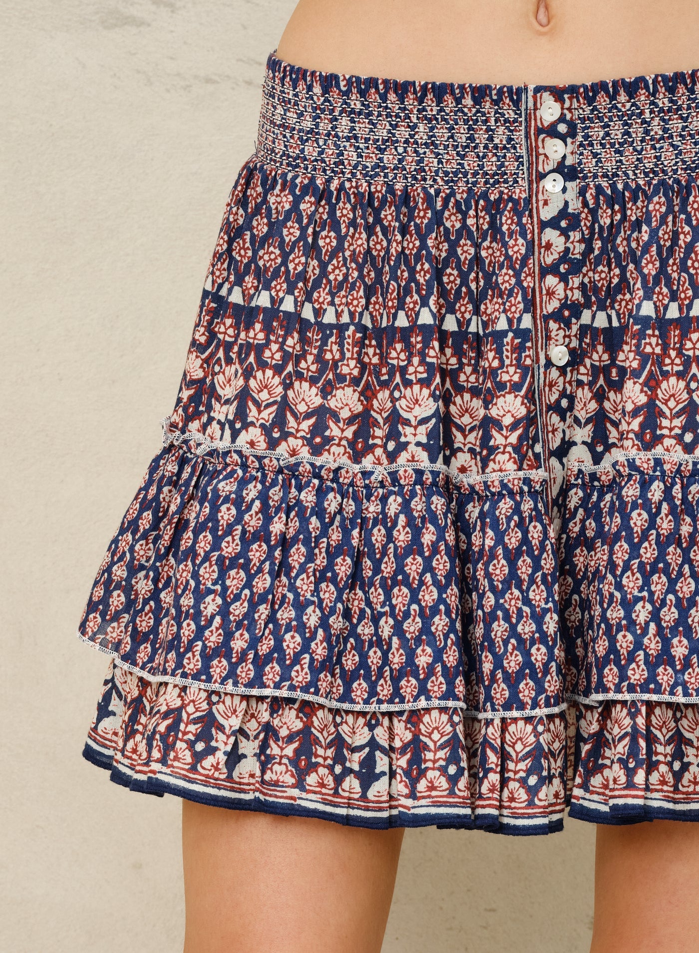 Mari Print Mini Skirt 3