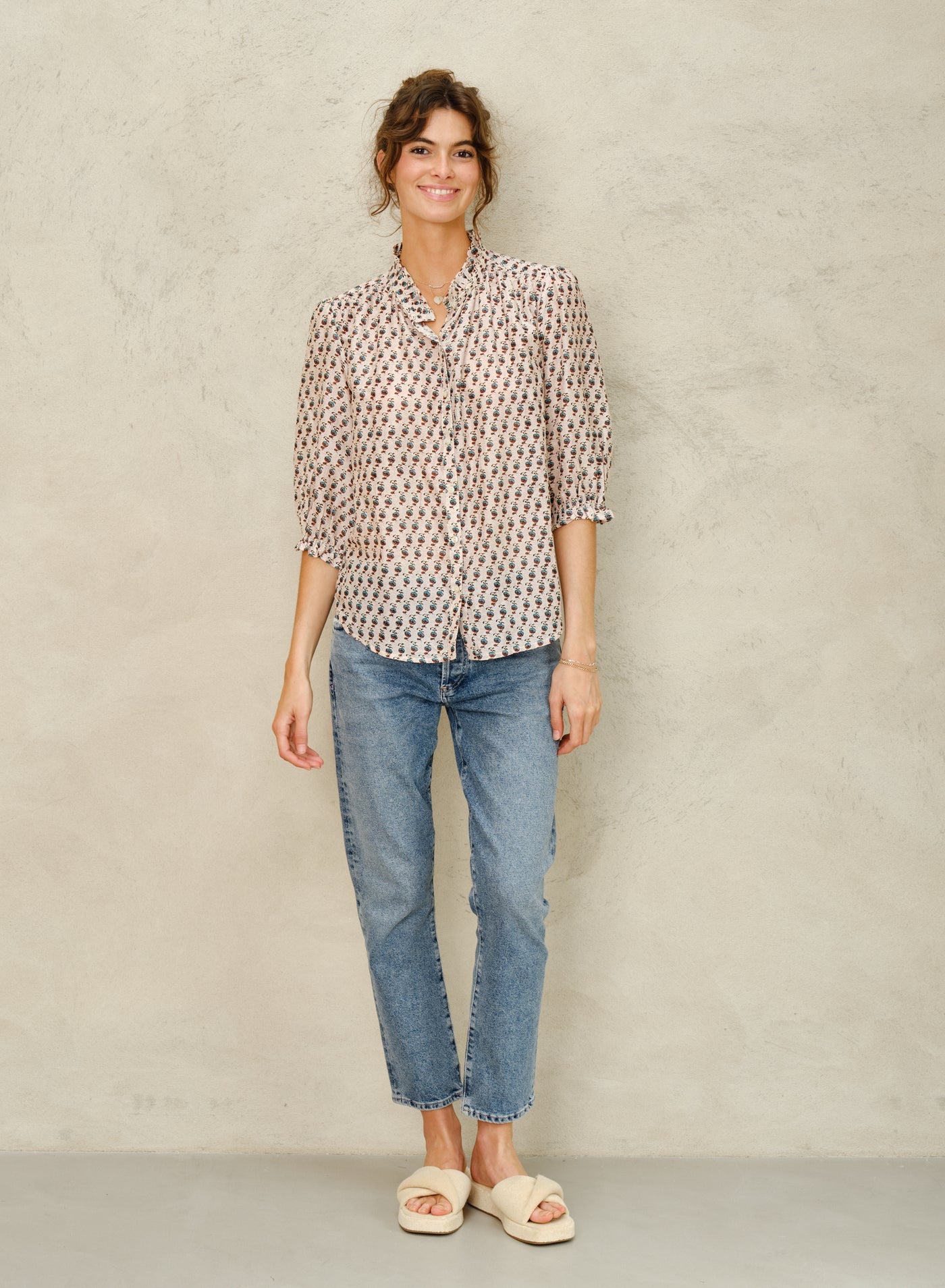 Devi Print L/S Top 4