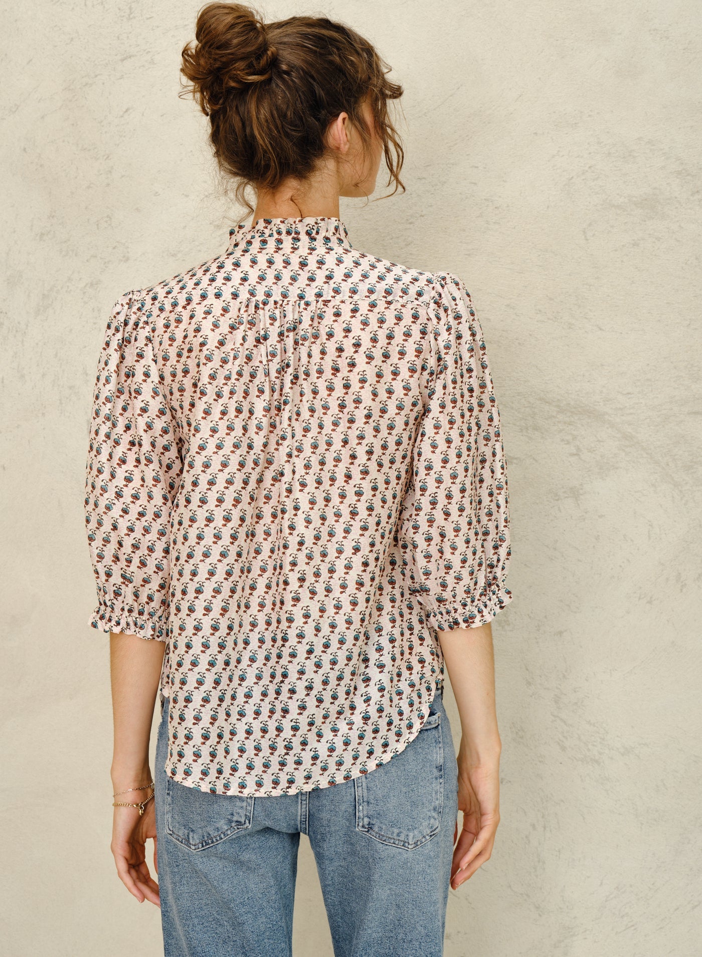 Devi Print L/S Top 3