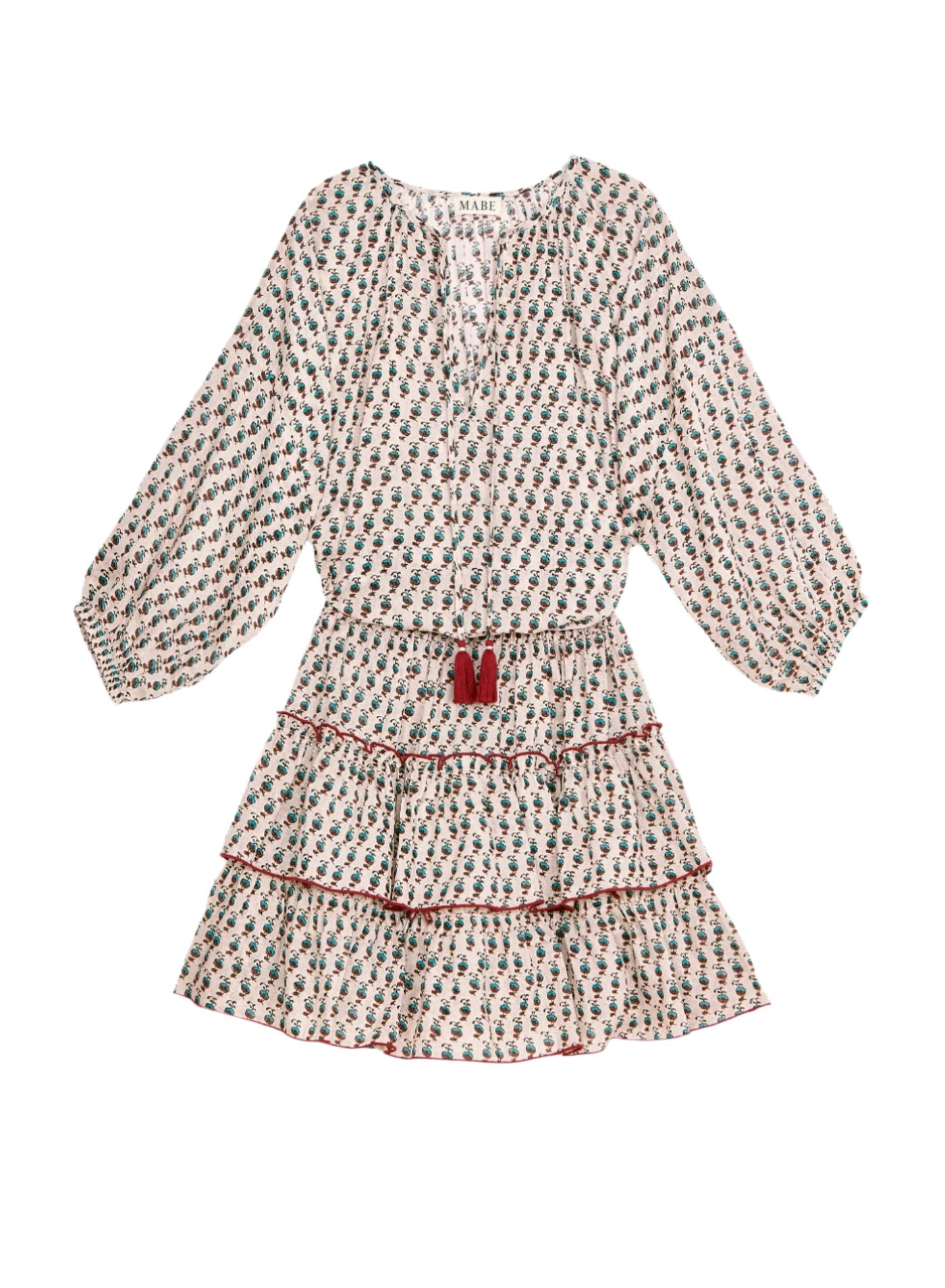 Devi Print L/S Sundress 1