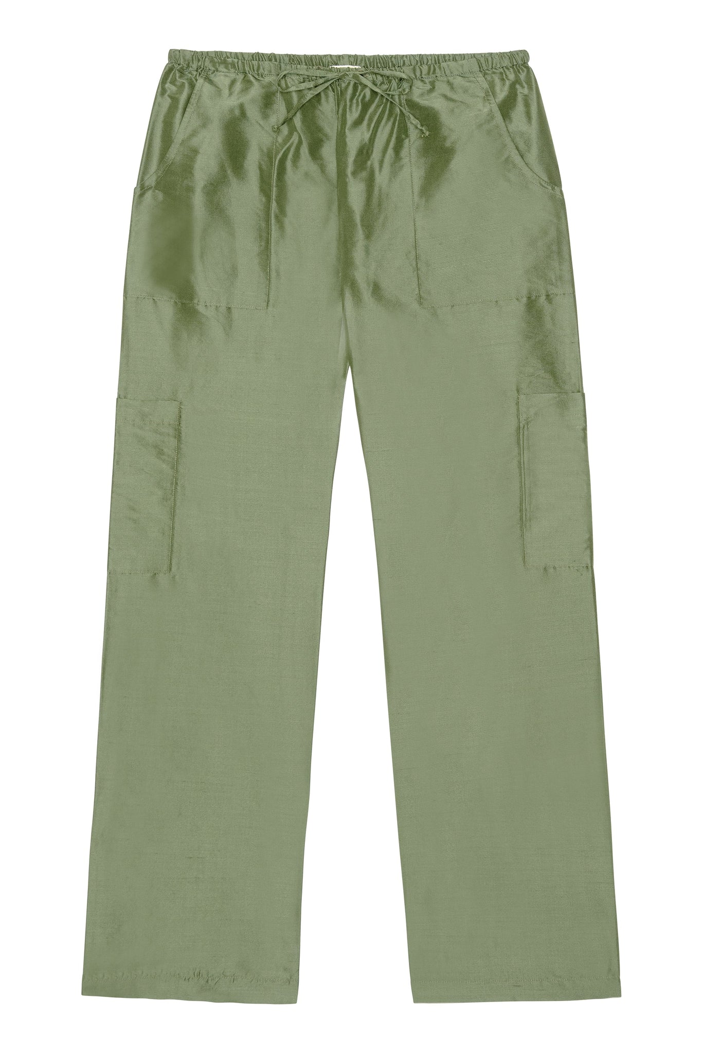Taffeta Drawstring Cargo Pant 1