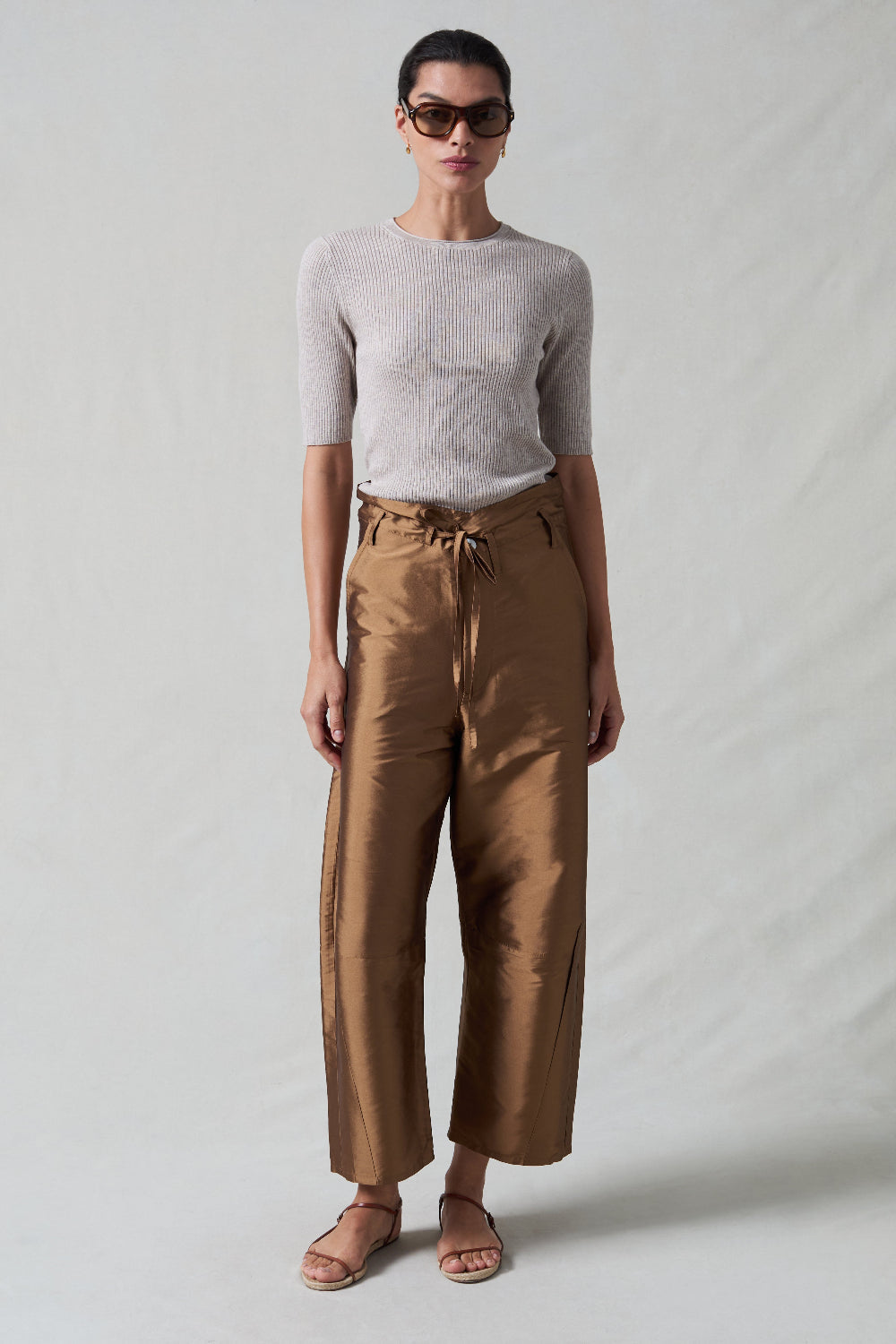 Techno Taffeta Barrel Pant 1