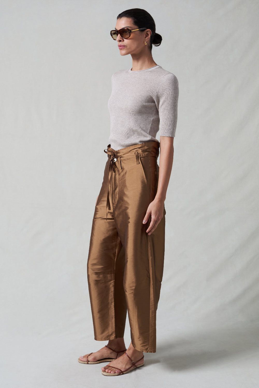 Techno Taffeta Barrel Pant 3