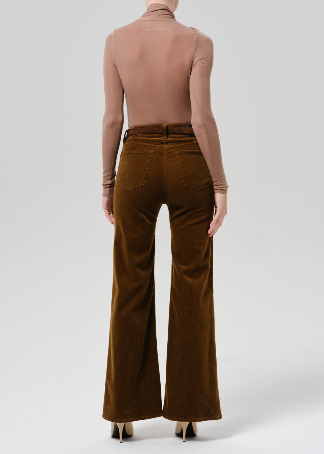 Kimberly 70s Flare in Corduroy 3