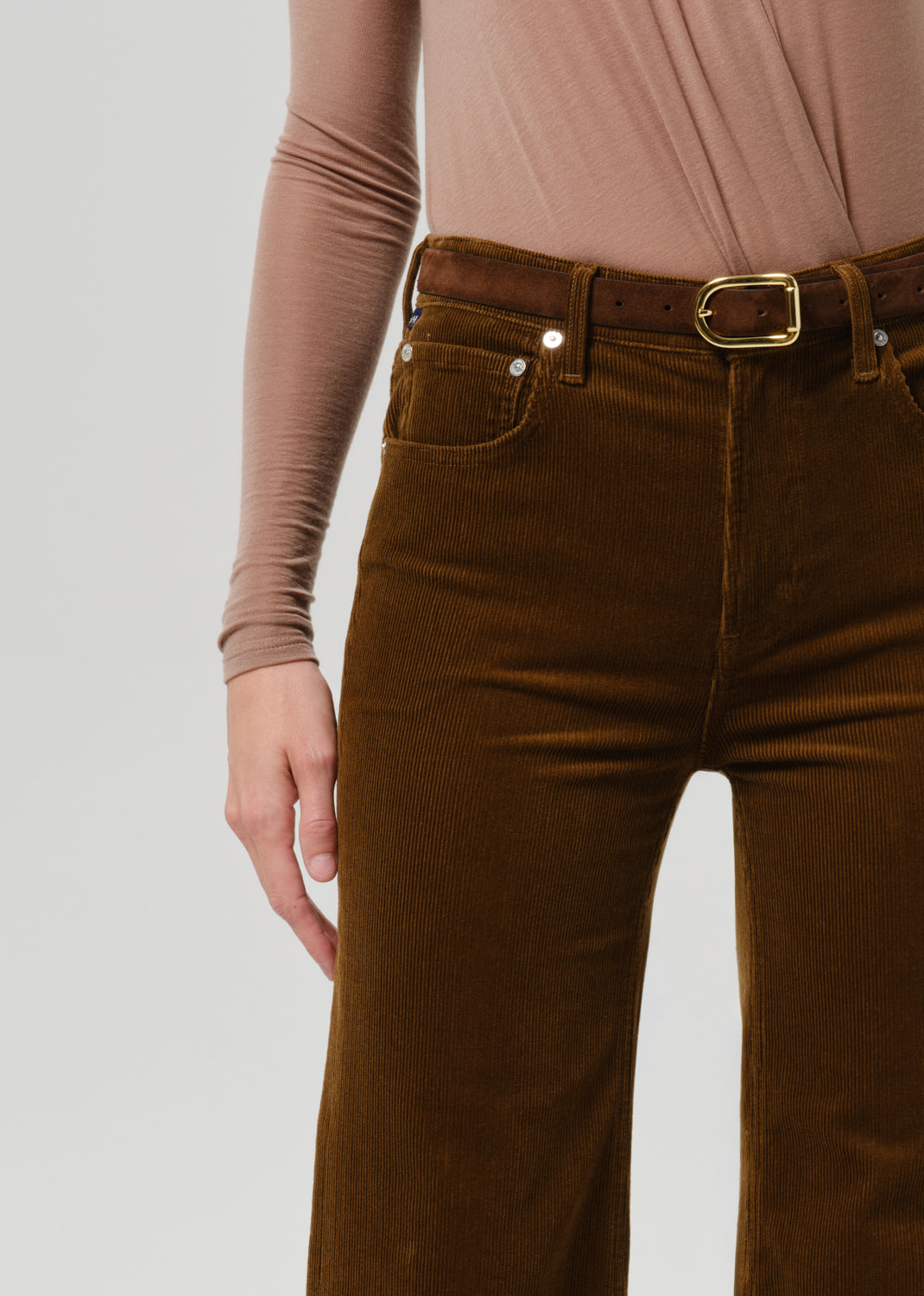 Kimberly 70s Flare in Corduroy 2