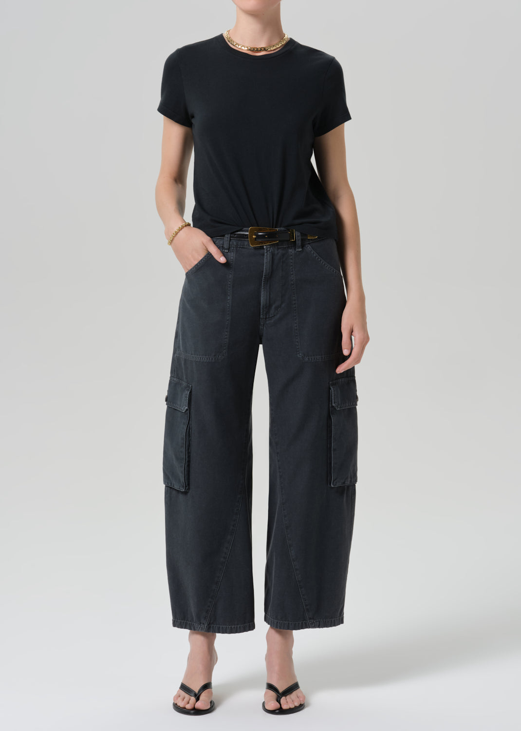 Thassos Twisted Seam Utility Pant 1