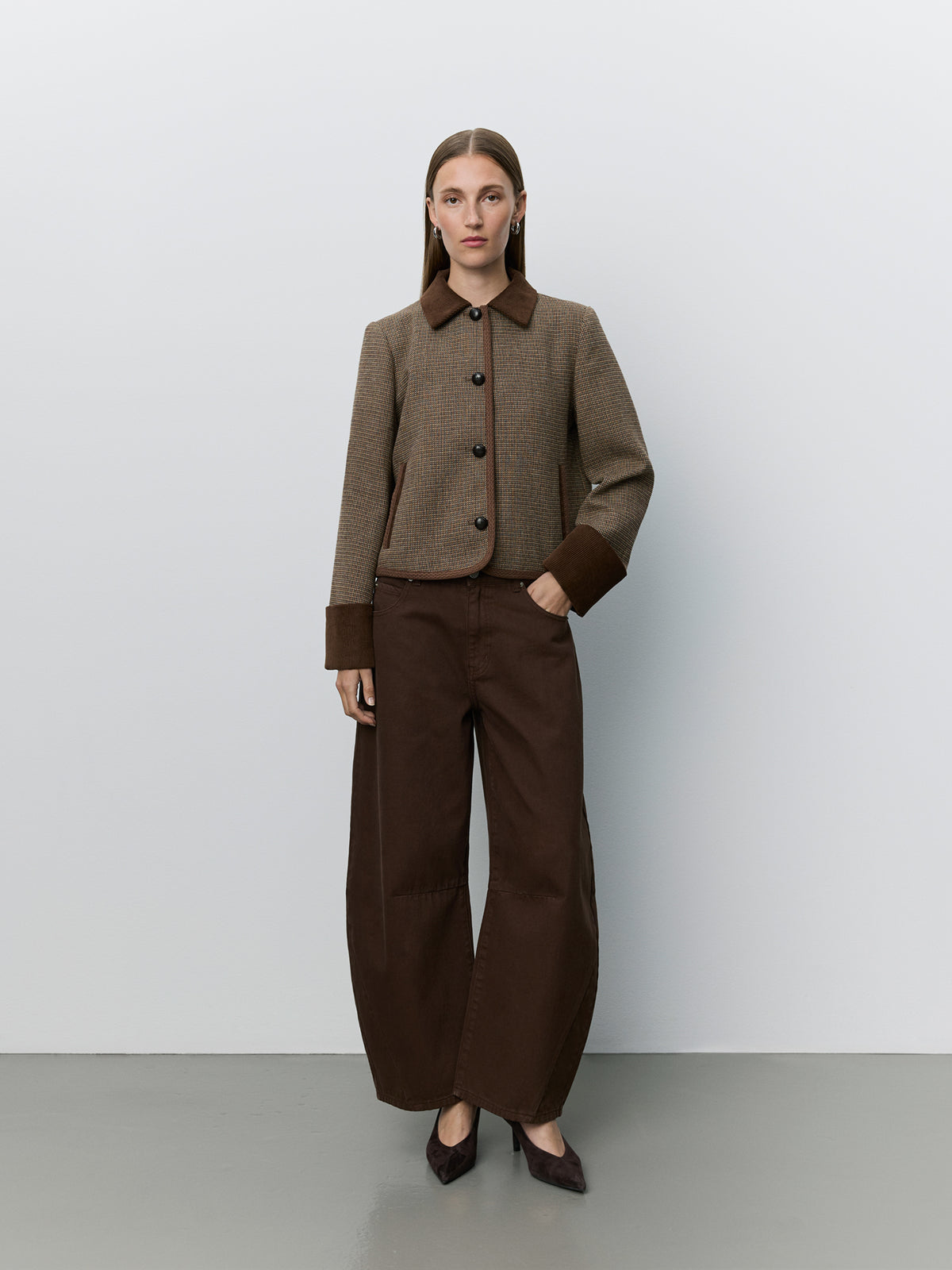 Kamikka Short Check Jacket 2