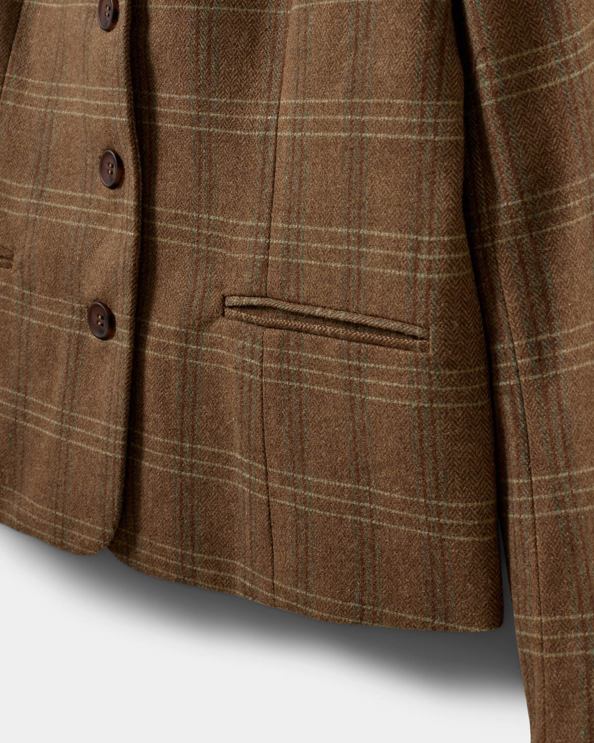 Poppy Checked Fitted Blazer 5