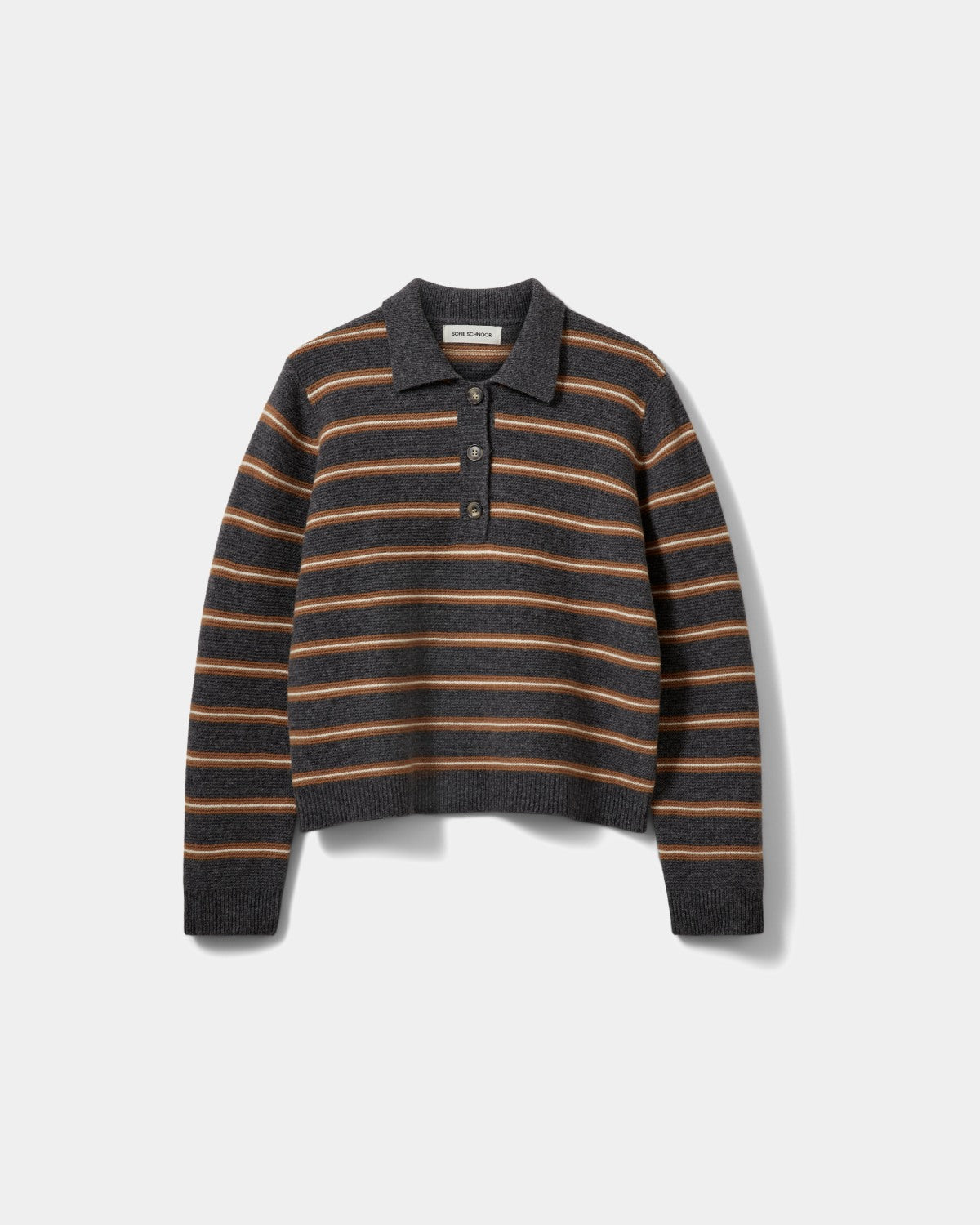 Storm Striped Knit Polo 1