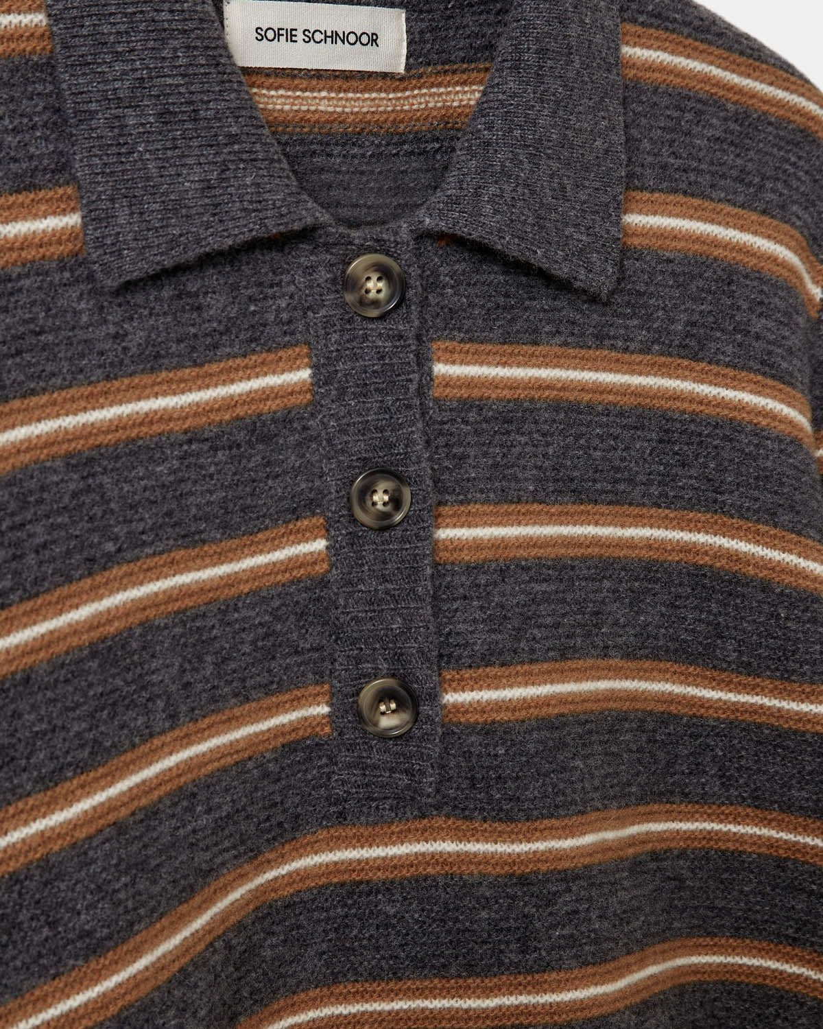 Storm Striped Knit Polo 5