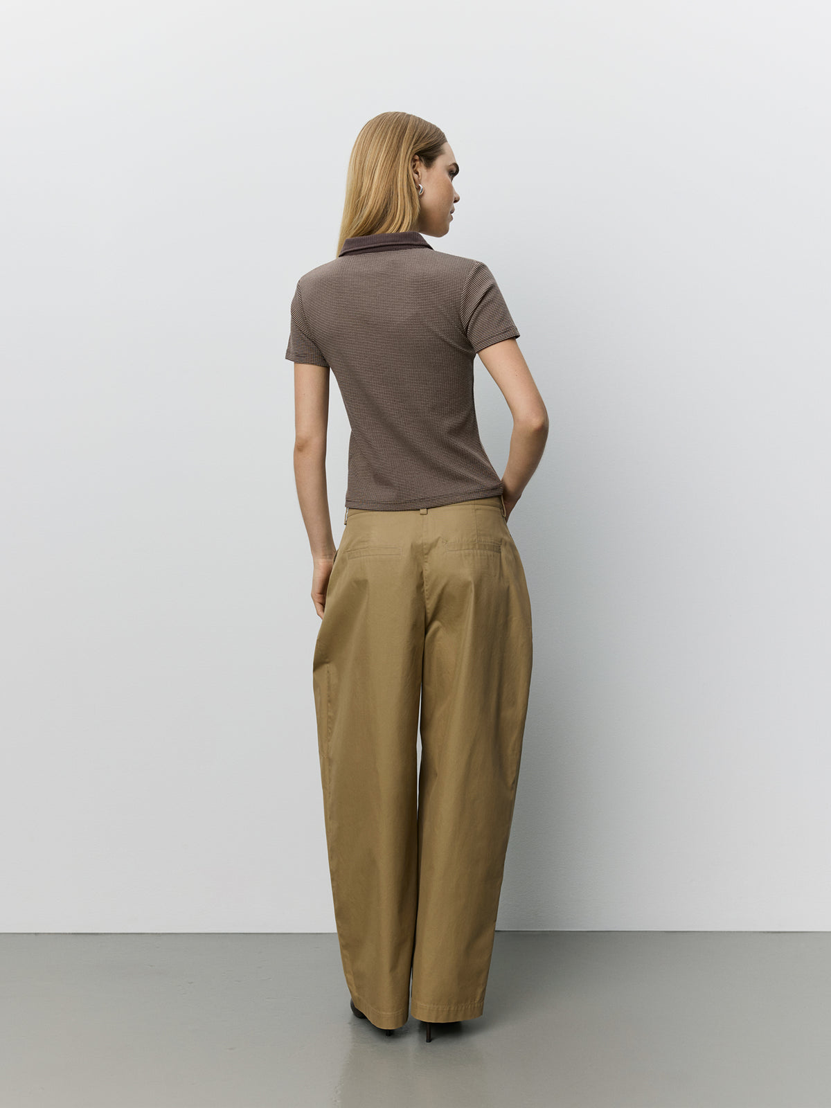 Calista Rib Polo T-Shirt 5