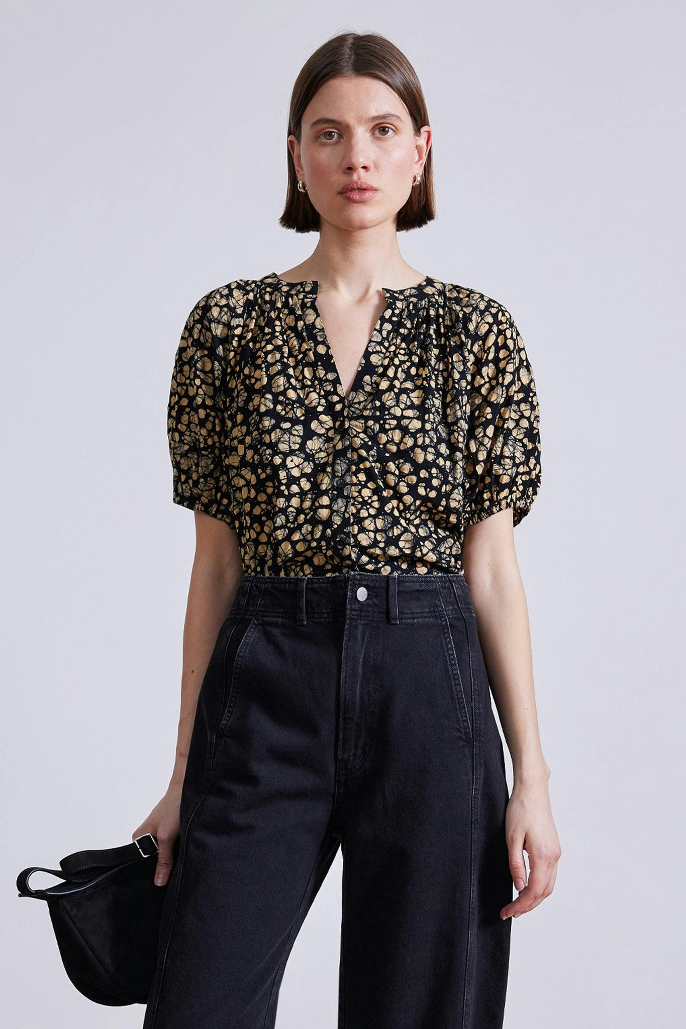 Calder Puff Sleeve Top 1