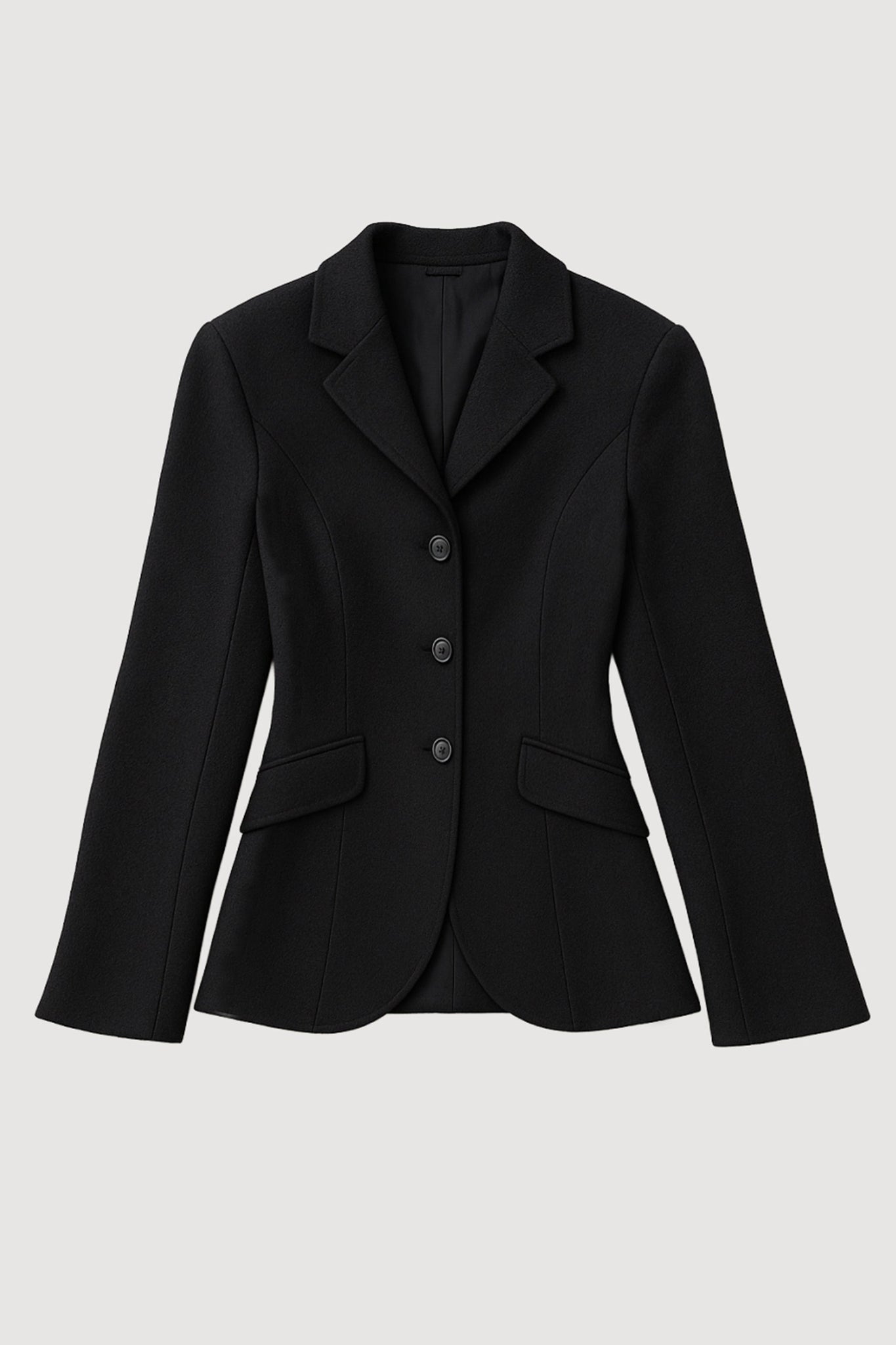 Marina Wool-Blend Scupted Blazer 1