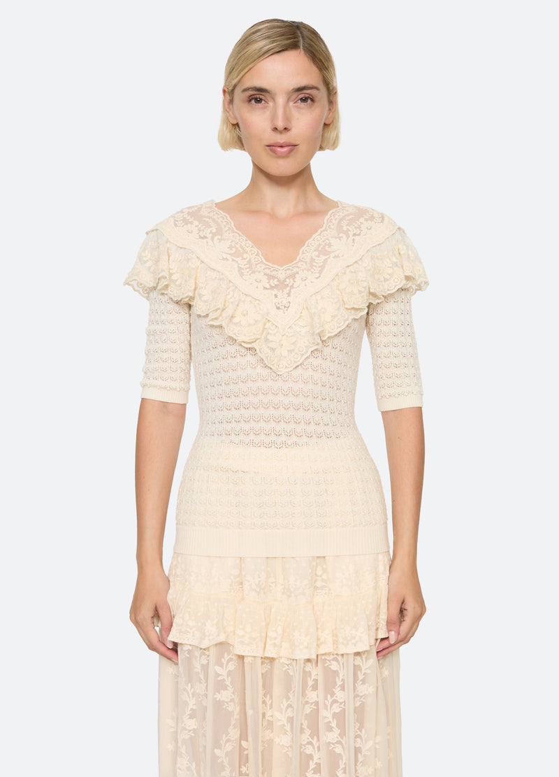 Chandra Lace Sweater 3
