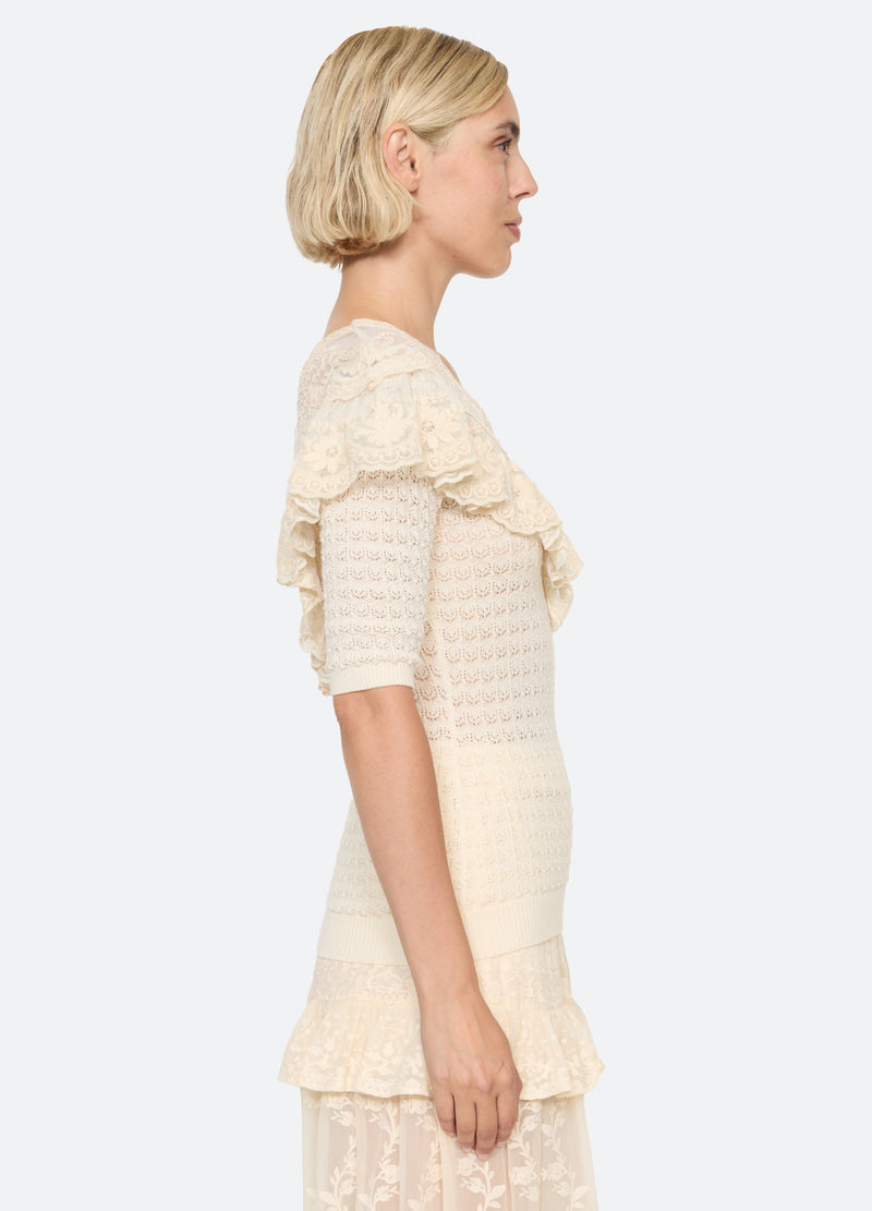 Chandra Lace Sweater 2