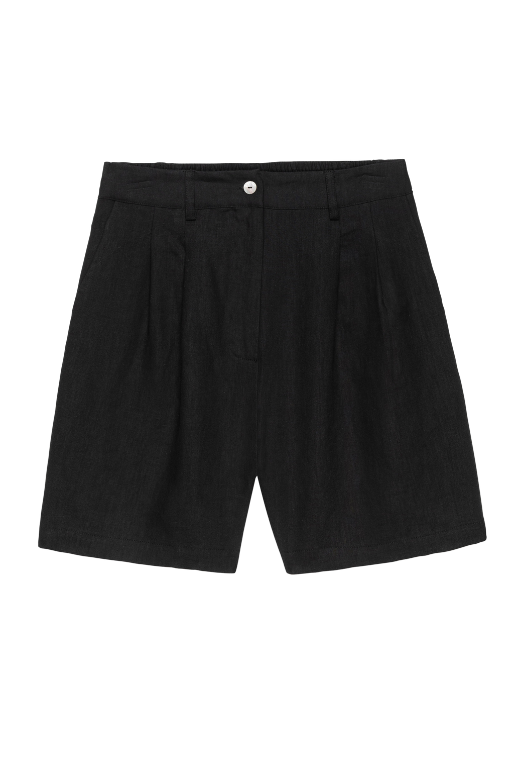 The Linen Pleated Short 1