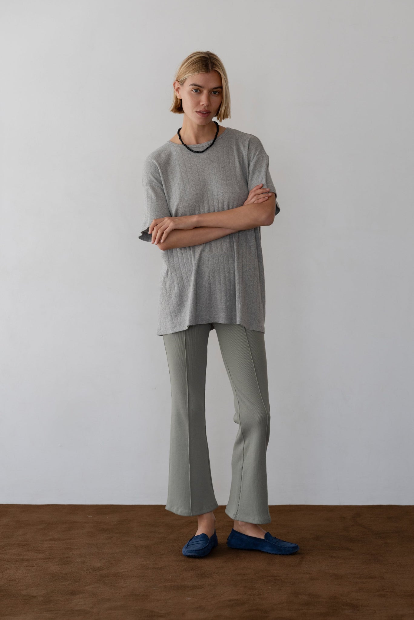 The Pointelle Oversized Tee 3