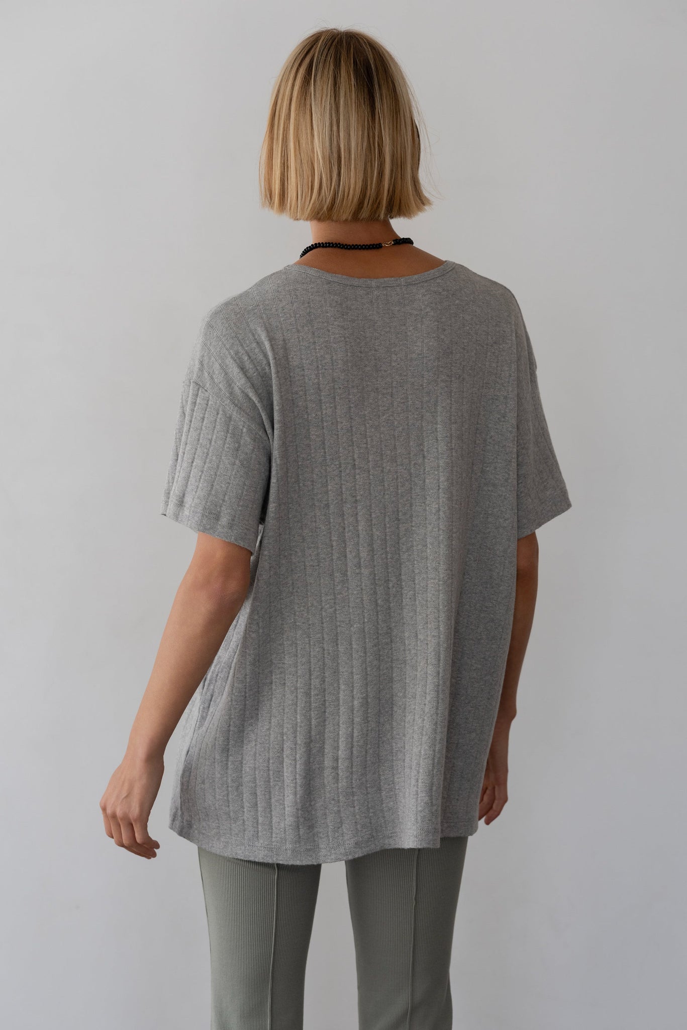 The Pointelle Oversized Tee 2