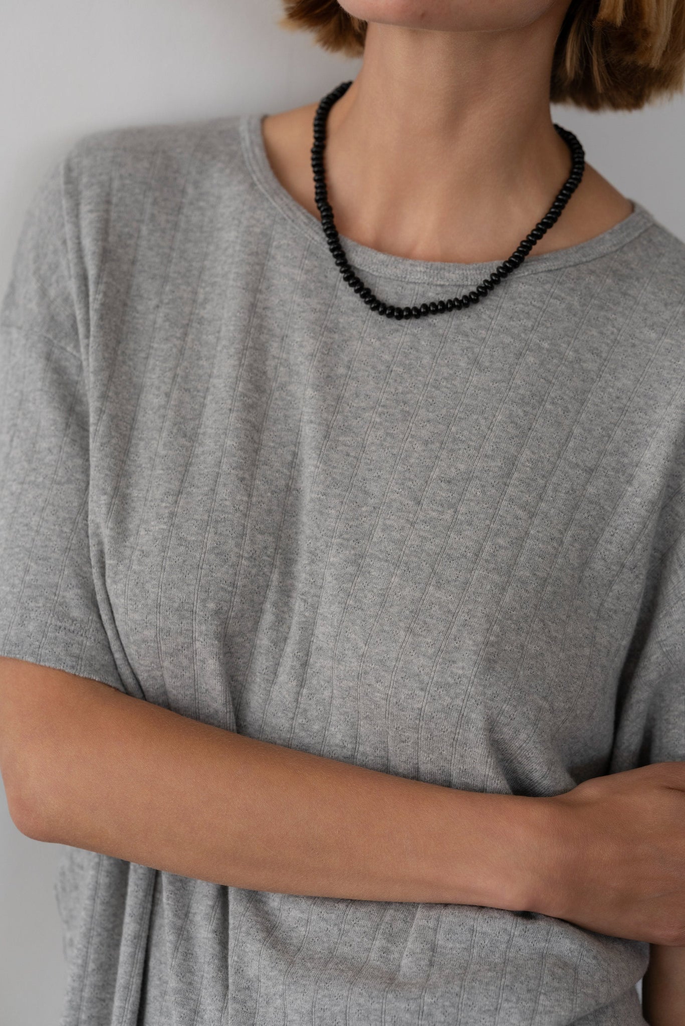 The Pointelle Oversized Tee 1
