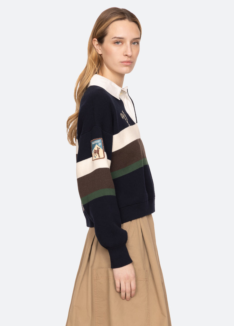 Arthur Varsity Knit Rugby Shirt 4