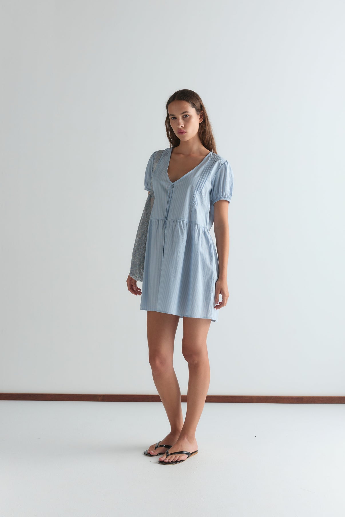 V Pleat Dress 4