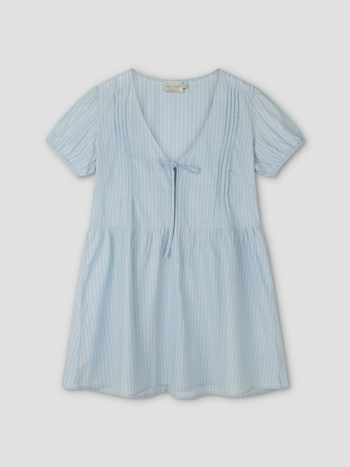 V Pleat Dress 1