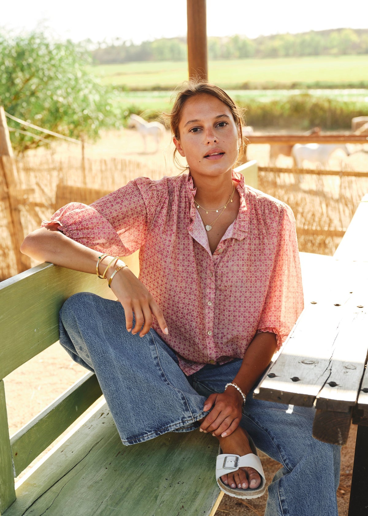 Cassia Print Top 1