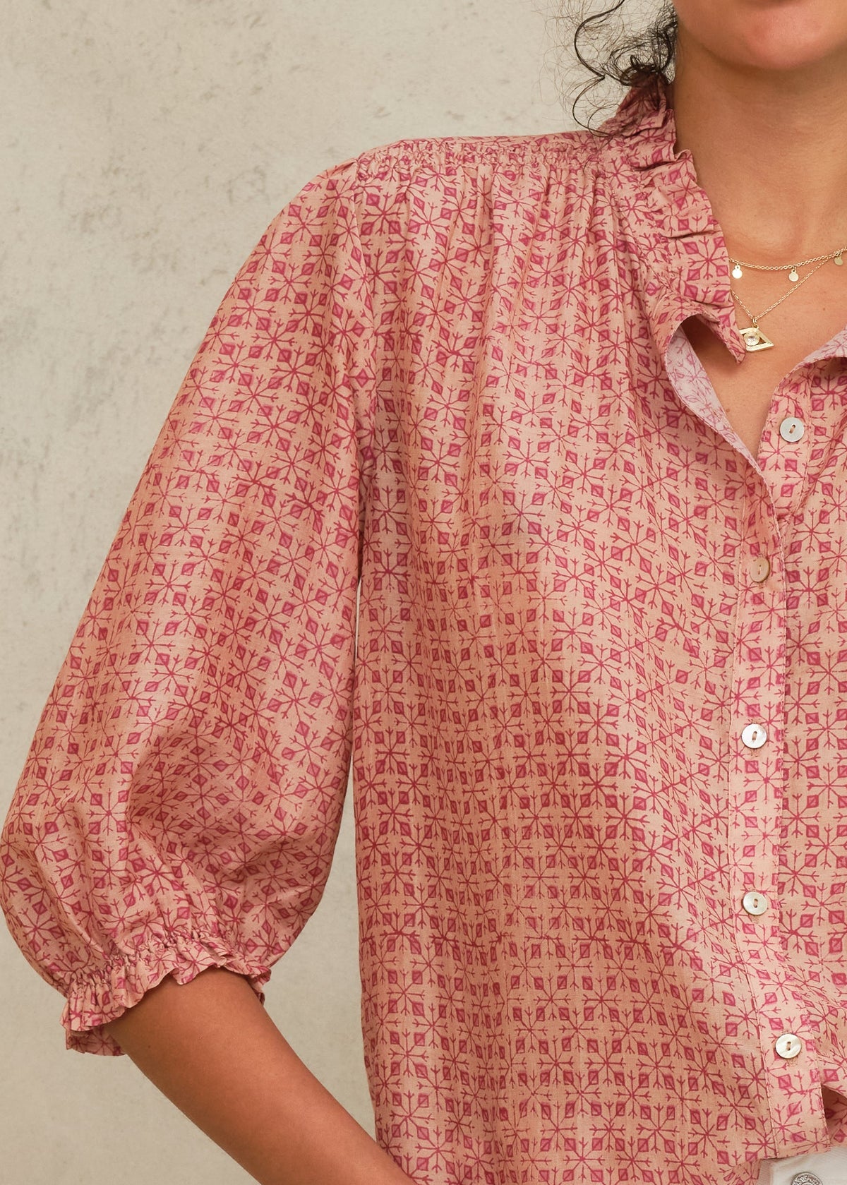 Cassia Print Top 2