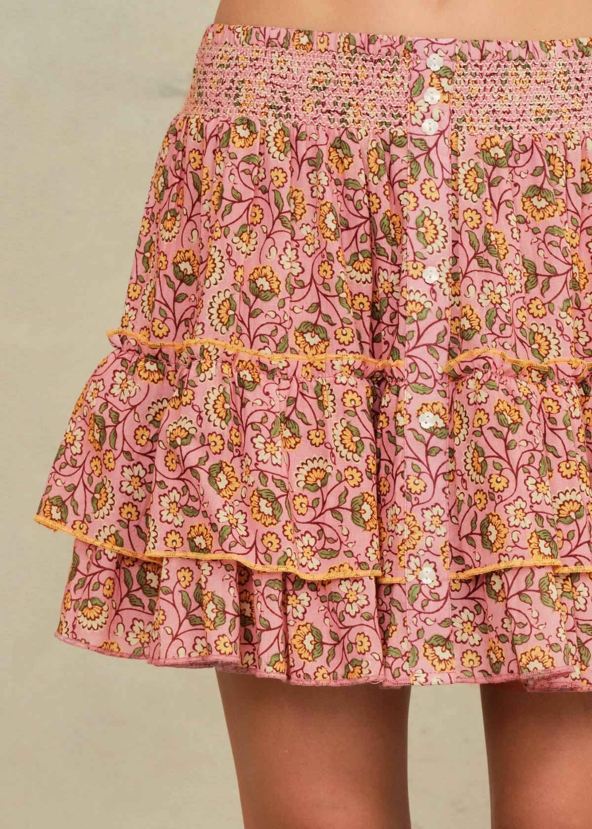 Ceci Print Mini Skirt 3
