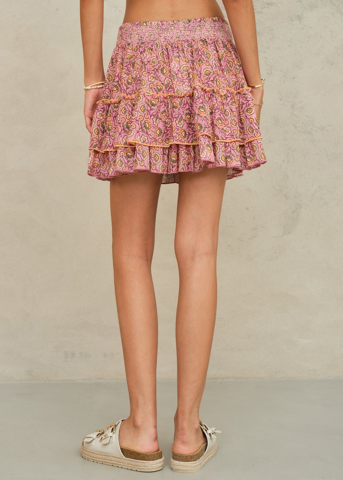 Ceci Print Mini Skirt 4