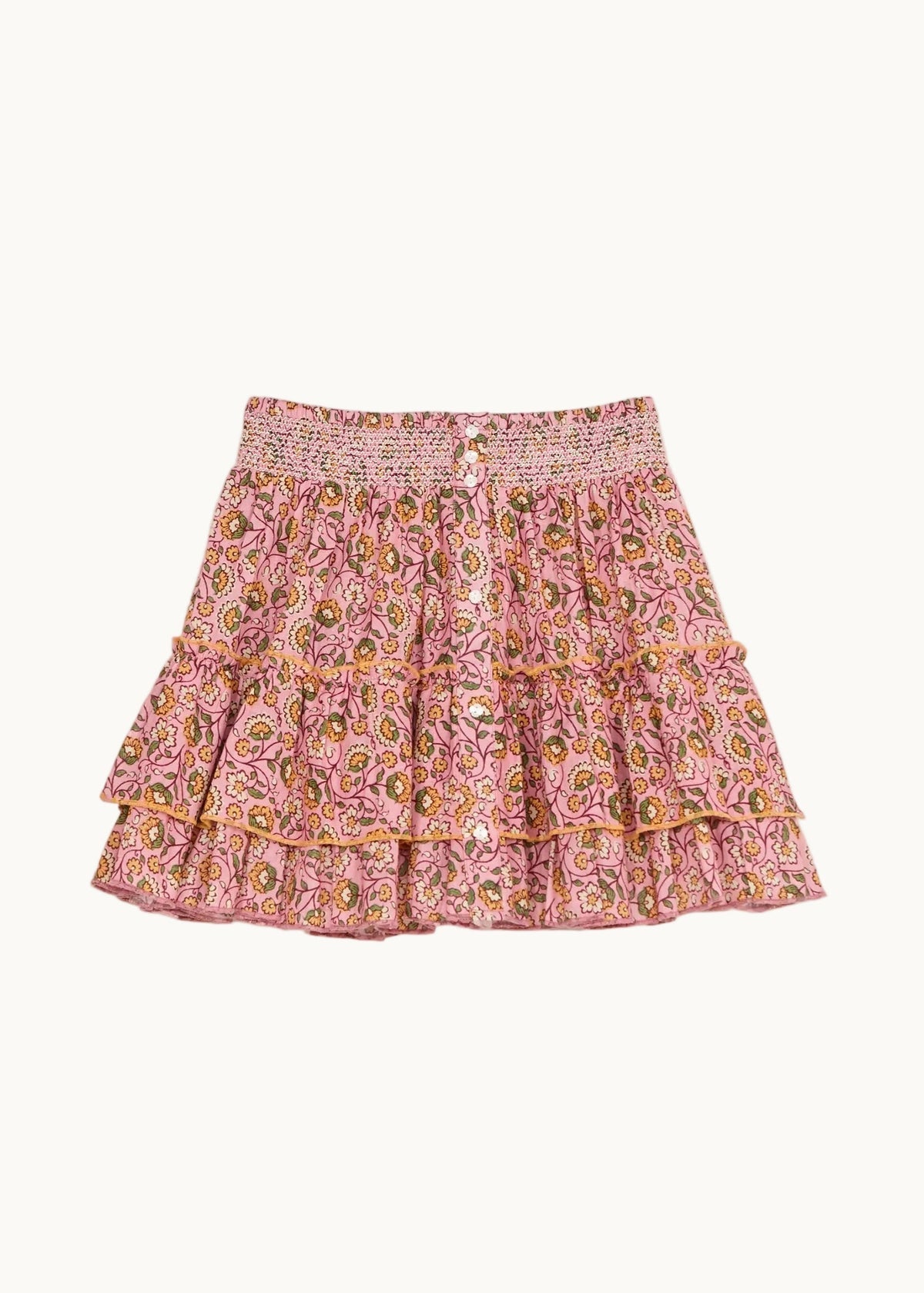 Ceci Print Mini Skirt 1