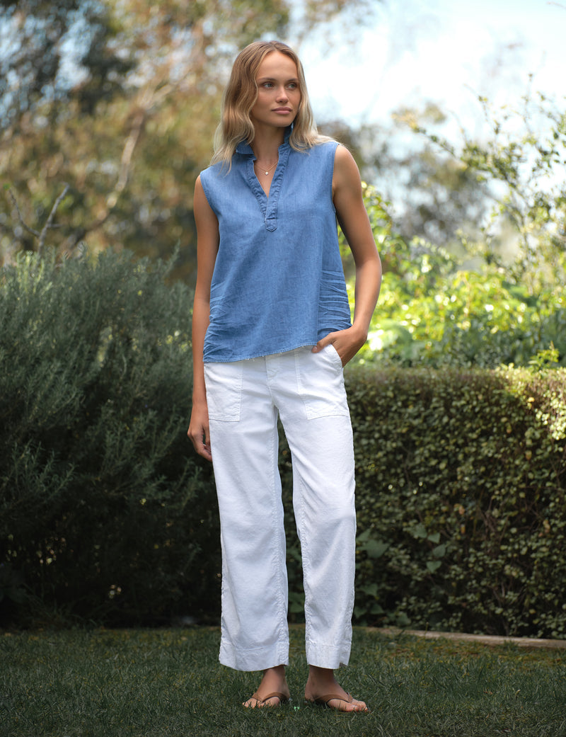 Olivia Sleeveless Polo Shirt 4