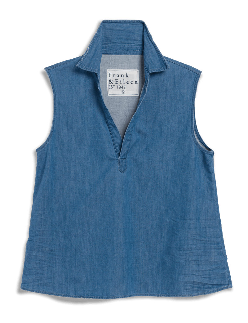 Olivia Sleeveless Polo Shirt 1