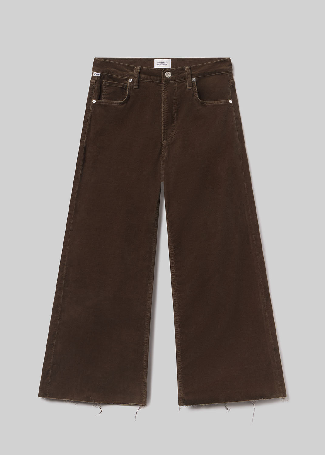 Lyra Wide Leg Crop in Corduroy 1