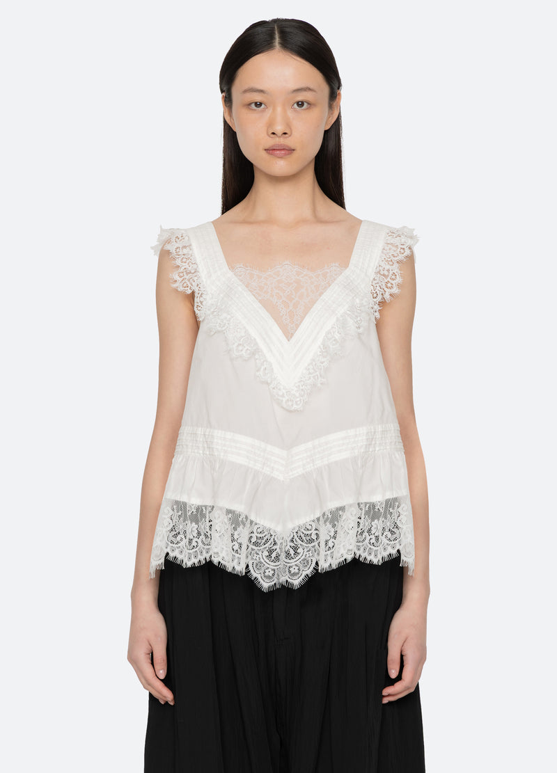 Hilda Solid Sleeveless Top 2