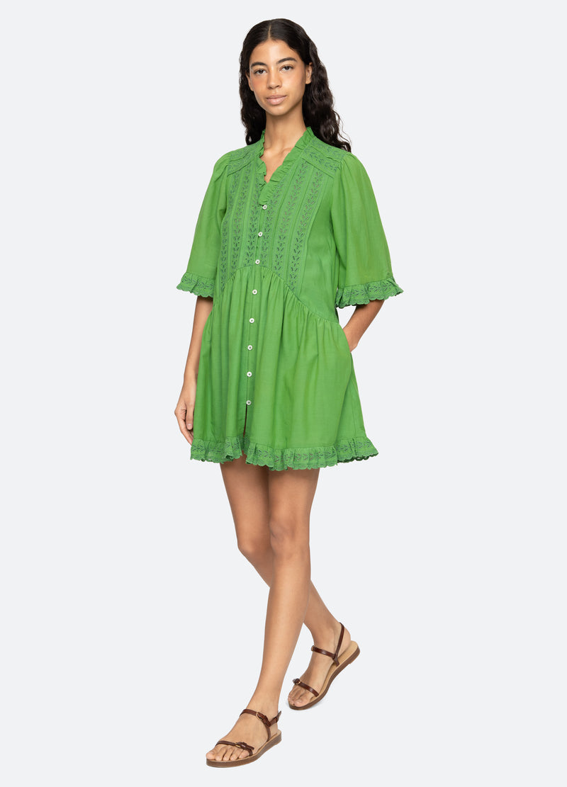 Eliza Solid Mini Dress 1