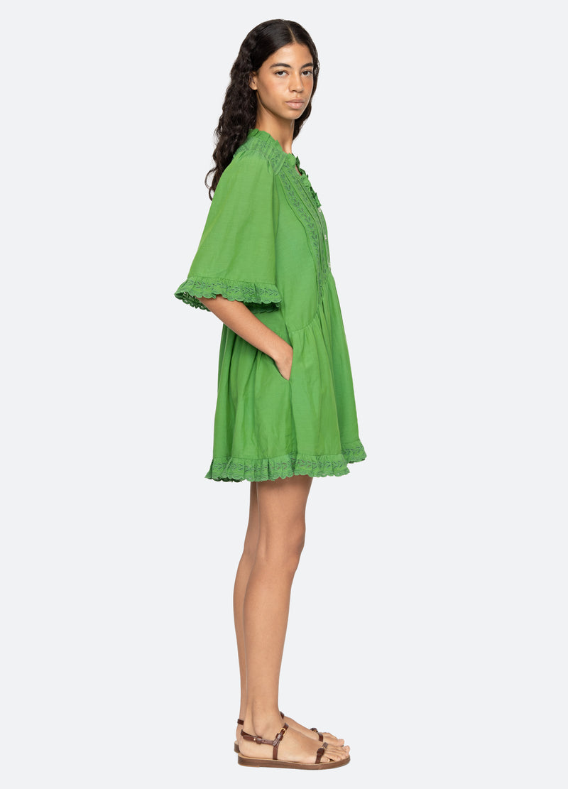 Eliza Solid Mini Dress 3