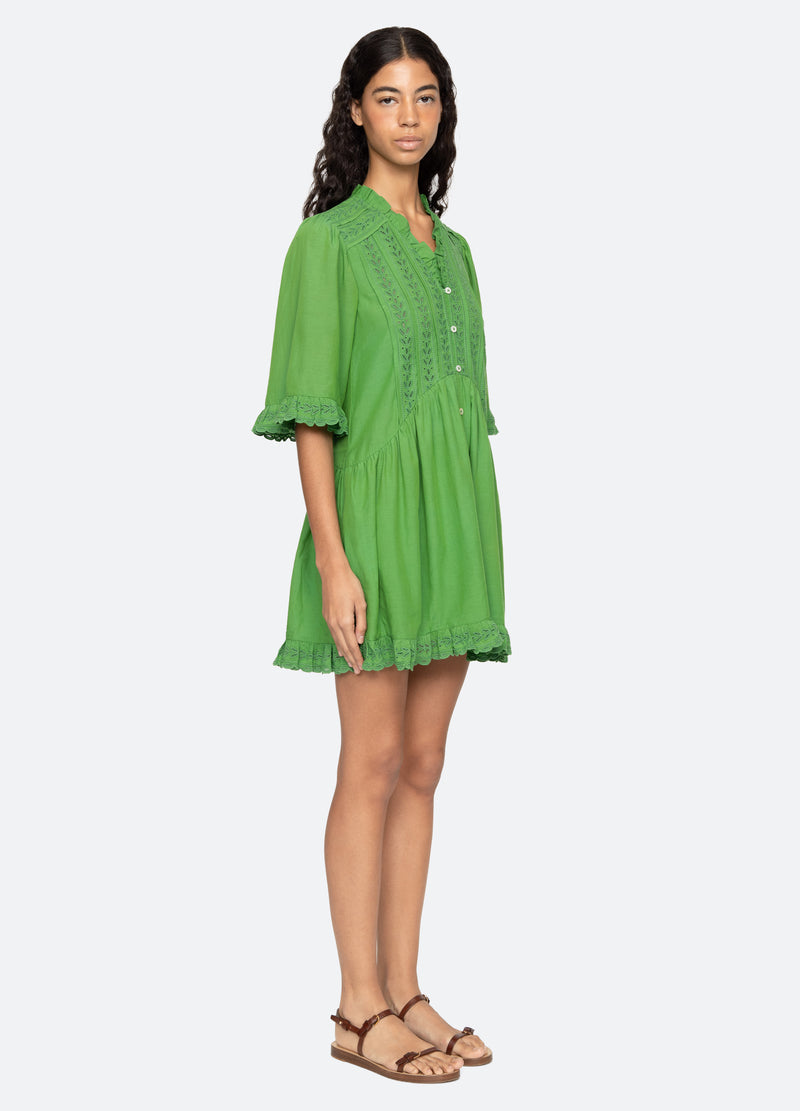 Eliza Solid Mini Dress 4