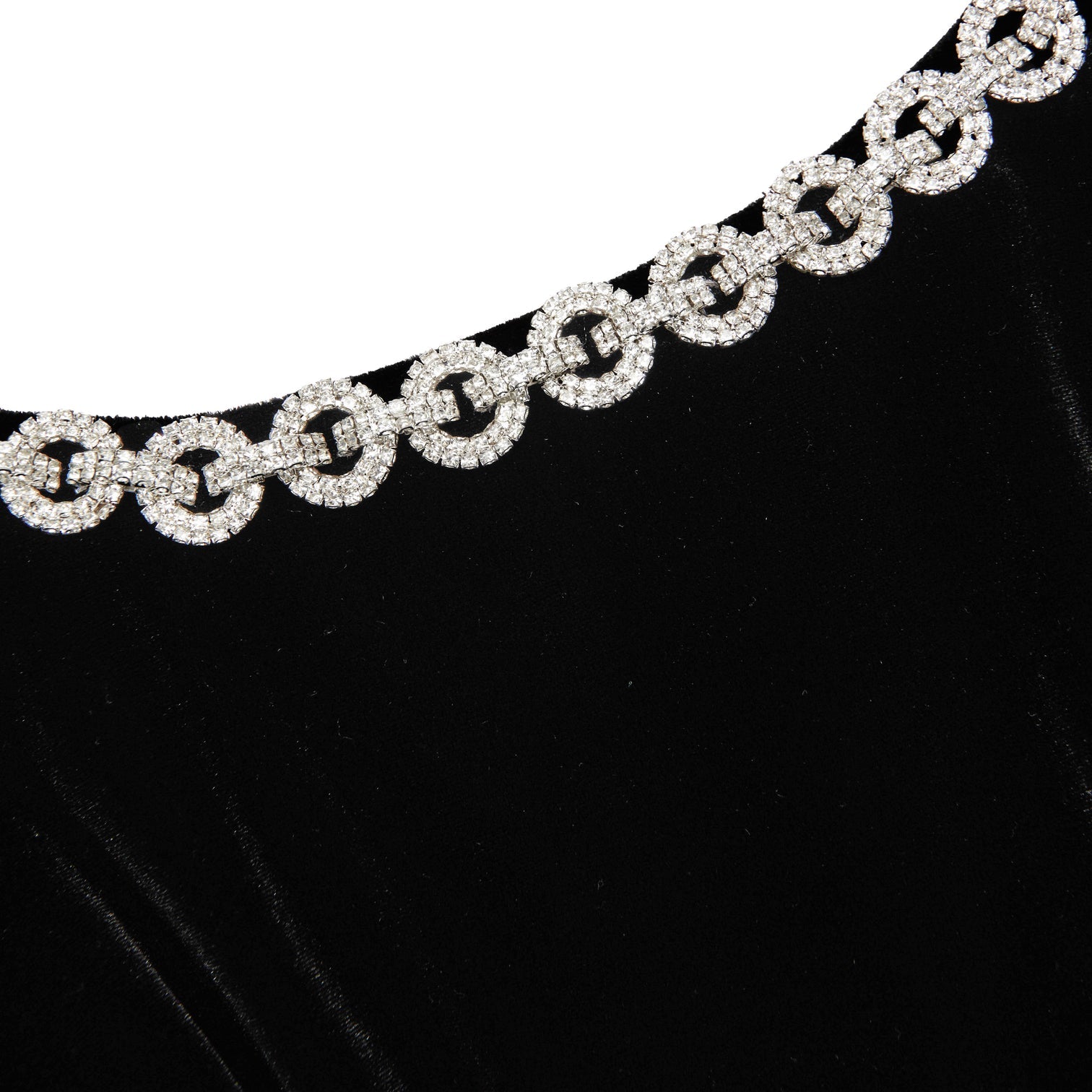 Black Velvet Mini Dress 2