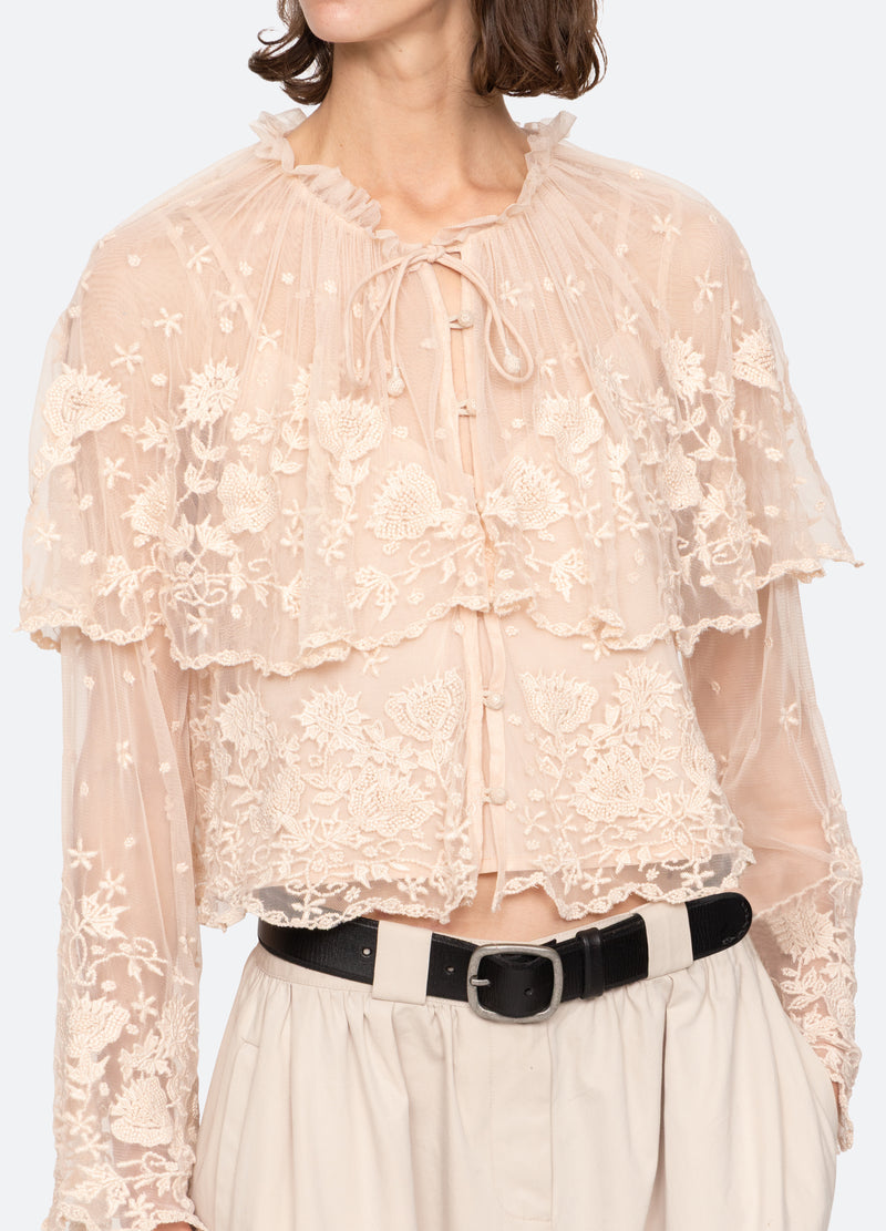 Bronte Embroidered Top 2