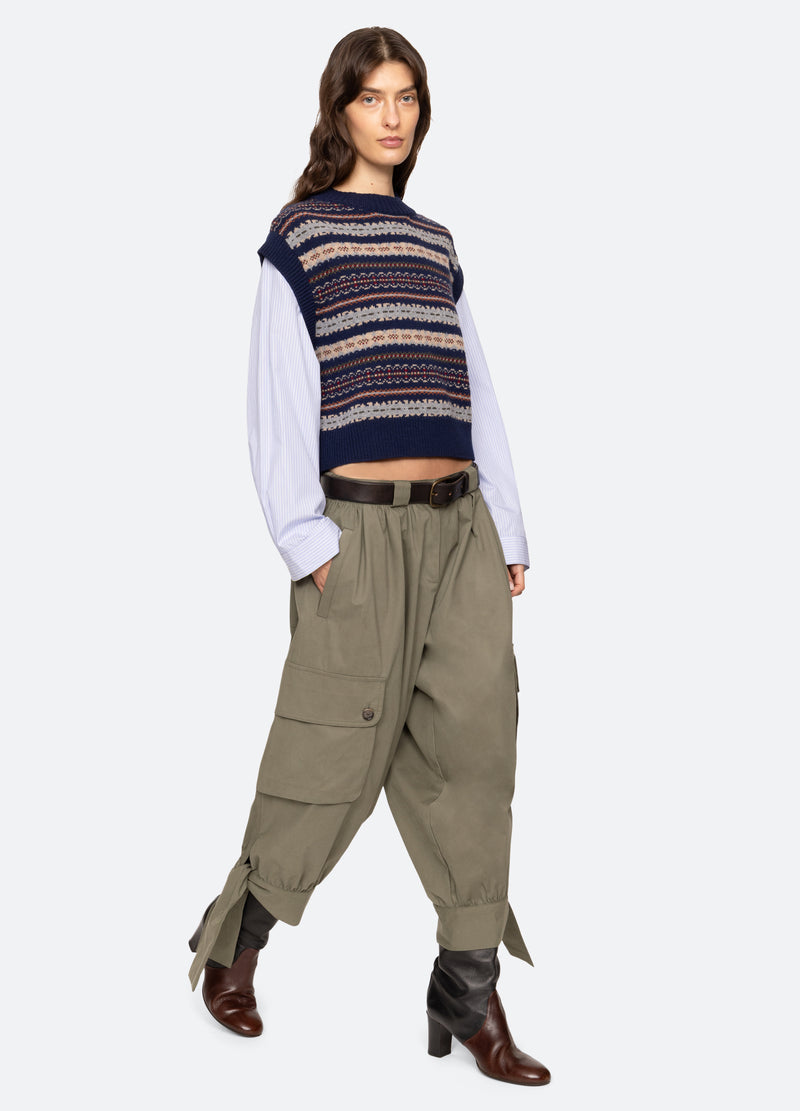 Ciara Fair Isle Top 2