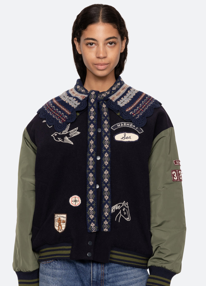 Ciara Fair Isle Collar 2