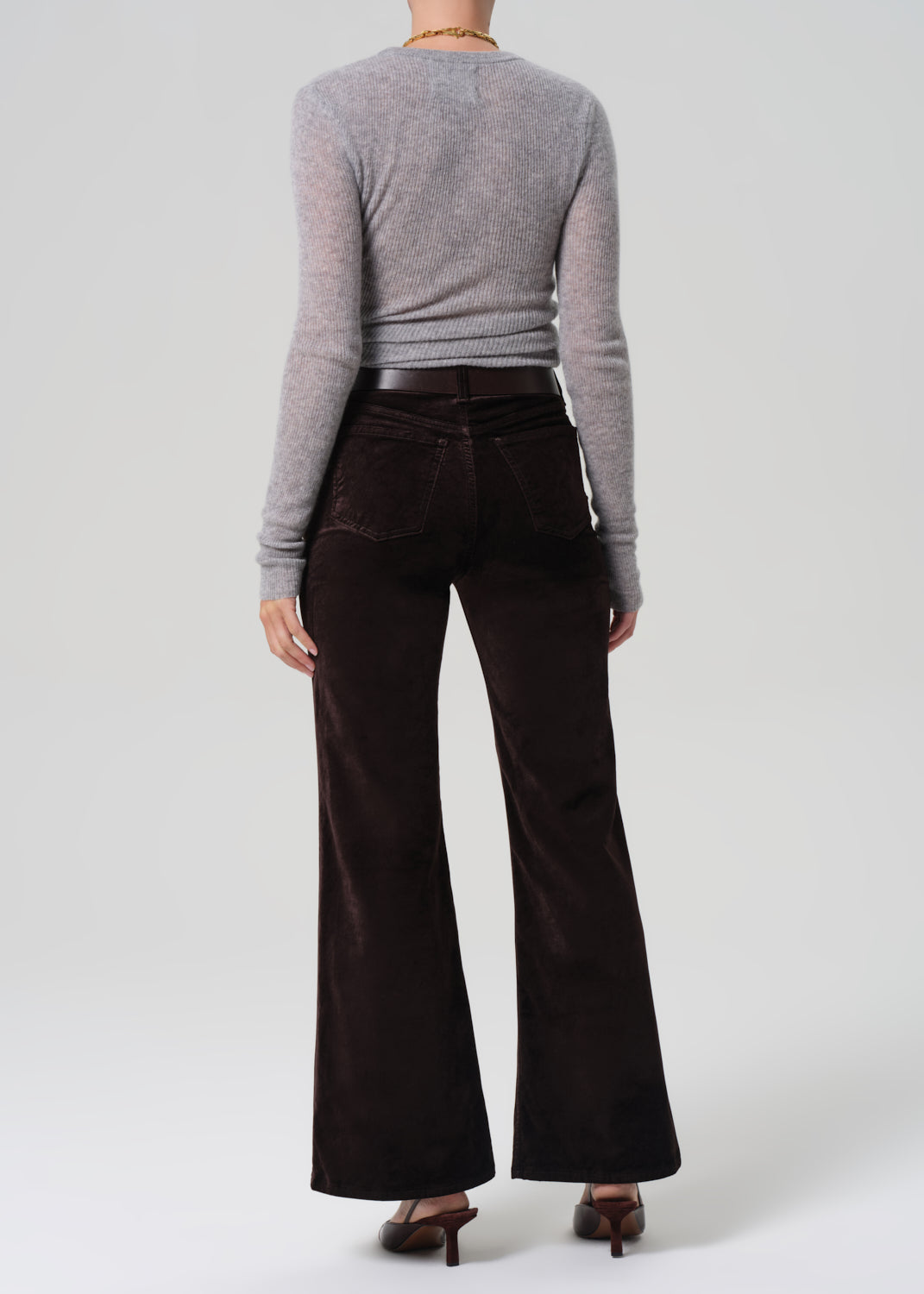 Kimberly 70's Flare in Velvet 3