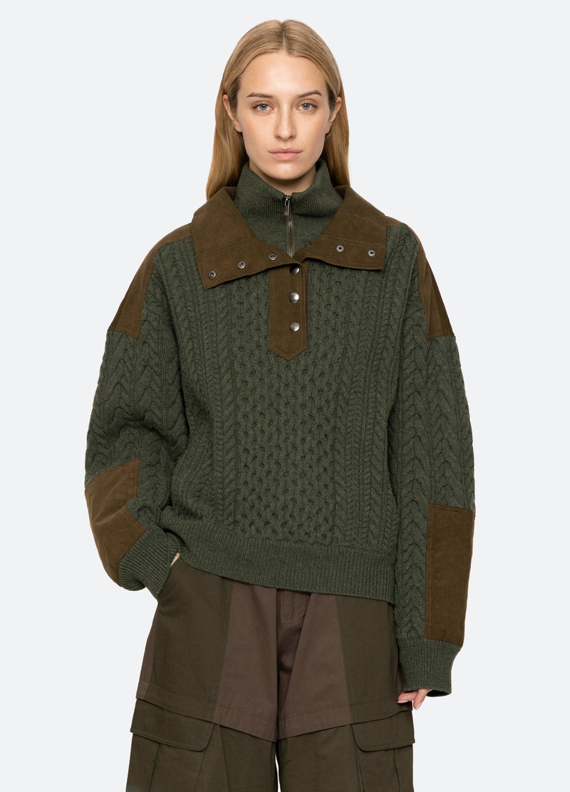 Allen Cable Sweater 1