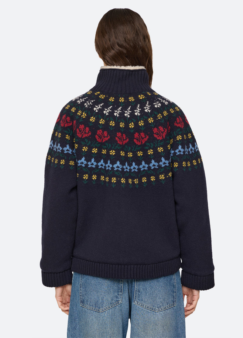 Preston Knit Sherpa Jacket 3