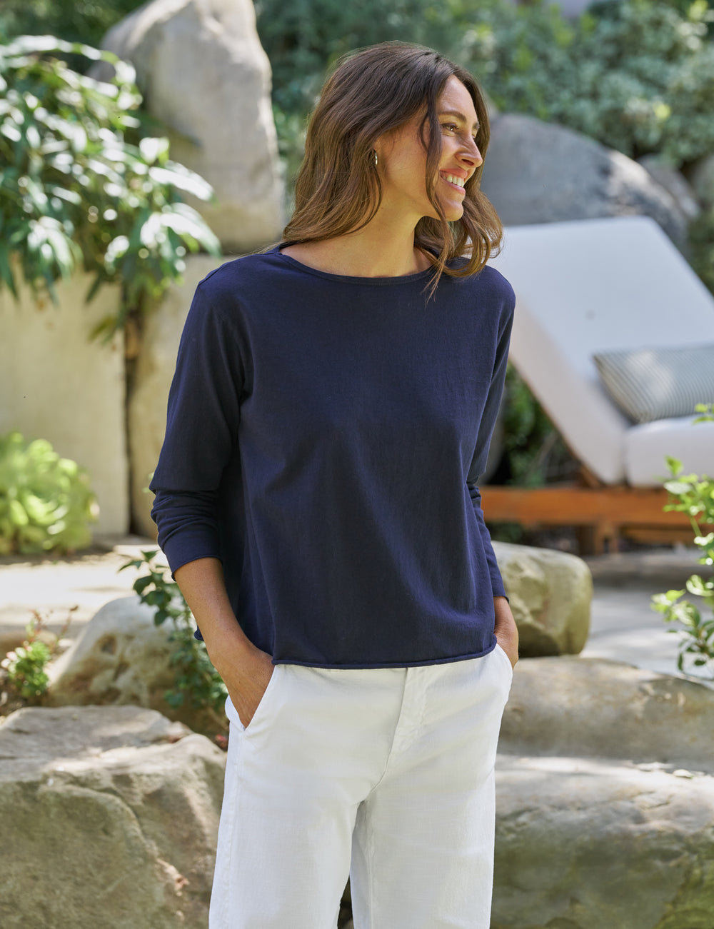 Boatneck LS Tee 2